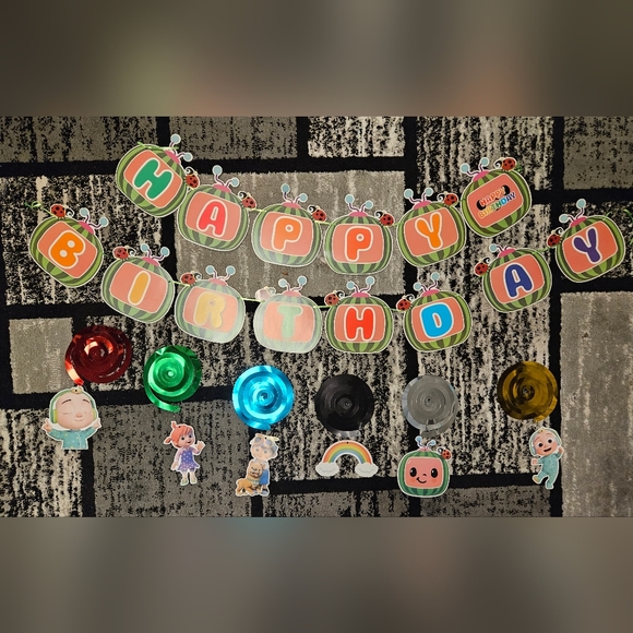 Cocomelon birthday decorations - Picture 4 of 5